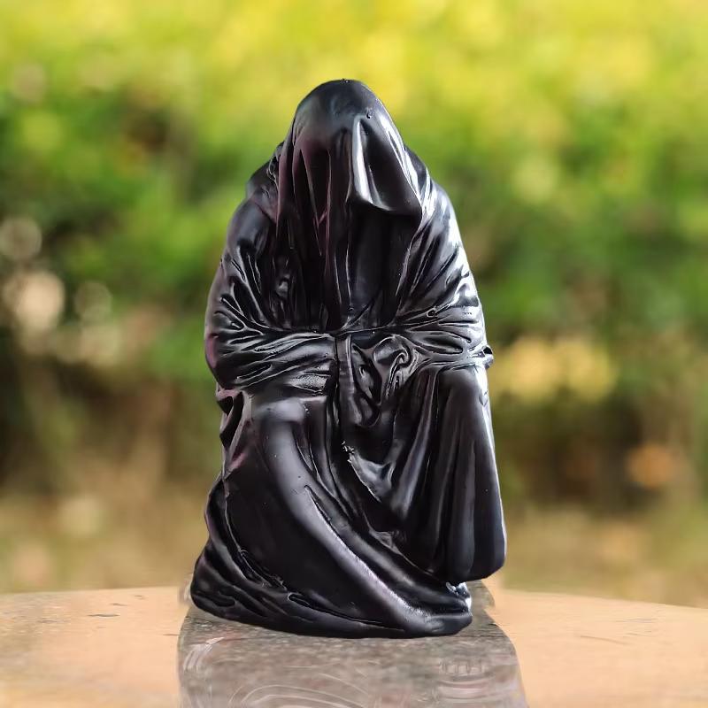 DIY Wizard Robe Candle Silicone Mold for Resin Casting, Plaster Figurine Craft, Theme Decorations, Home Decor