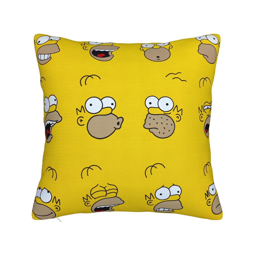 Pillow Case S-Simpsons Cartoon Characters Group Design Pillow Cover For Wedding Party Home Decor Vintage Pillowcases