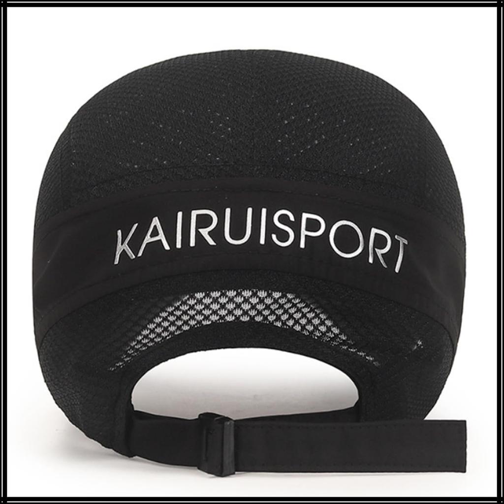 Simple CZ027 [White Fang] Hat, Sports, Cap, Mesh, Stylish, Logo, Breathable, Men's, Women's, (Light Blue)