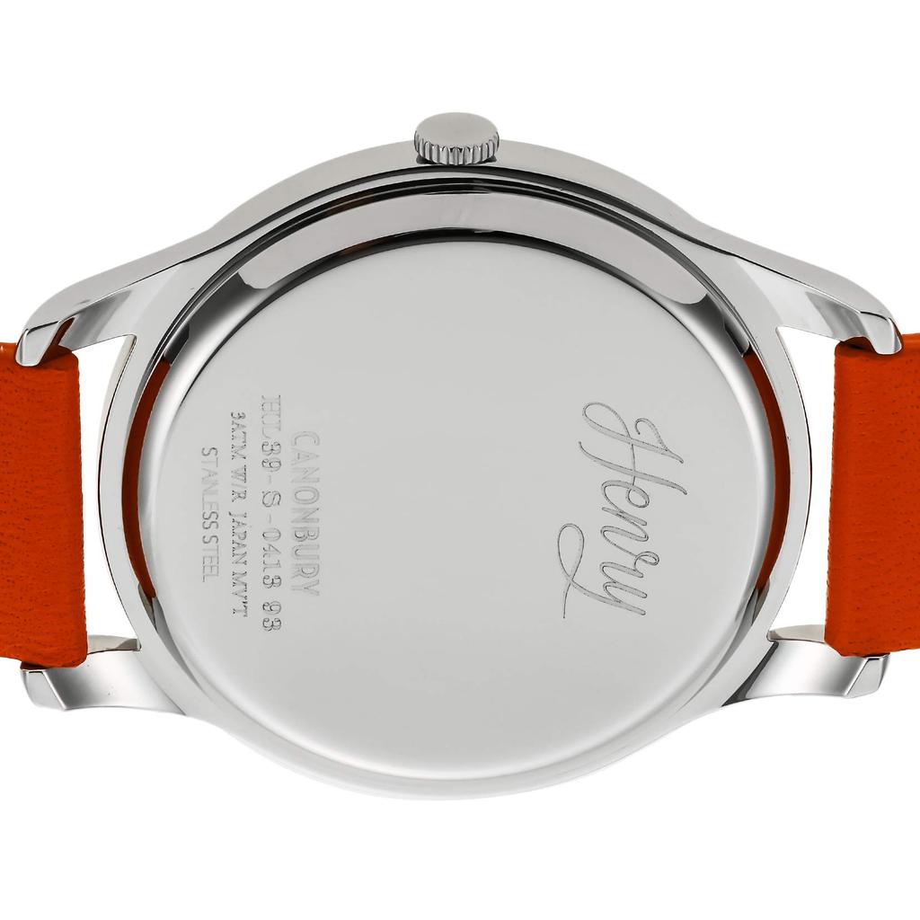 Watch CANONBURY Japan Limited White Dial Stainless Steel Windshield Quartz 39MM London London Watch Navy [Henry London] HL39-S-0413 [Item]