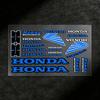 ZLQ4  For HONDA Stickers Moto Sticker Auto Body Bumper Windows Motorcycle Laptop Walls Vinyl Decal Car Tuning Accessories
