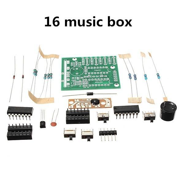 Buy 16 Music Box/16 Sound Box/electronic production/DIY Kits at