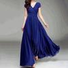 Lady Petticoats Plus Size Dress Thin Breathable Ankle-length Women Summer Spring Slim Sundress for Street Wear