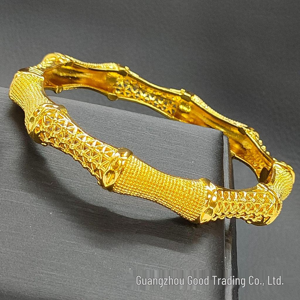 Bracelet de mariée Bollywood plaqué or 24 carats: Bijoux de mariée pour femmes