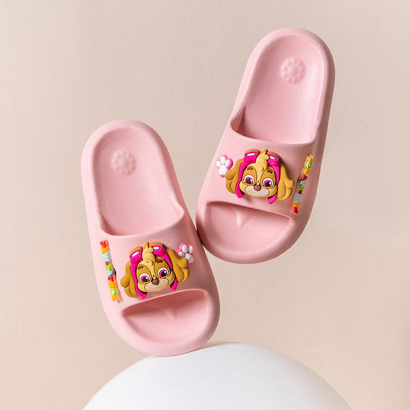 

PAW PATROL Slippers For Children Summer Boy‘s Non-slip Bathroom Home Slides Soft Bottom Anima Girl Outdoor Sandals 170 розовый