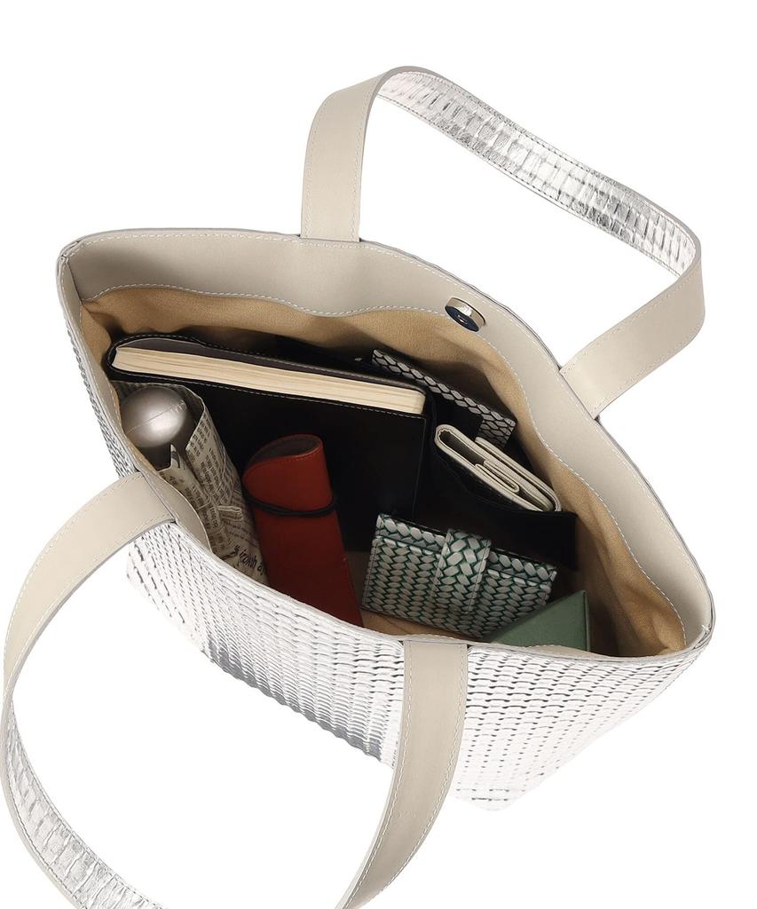 Tote Bag ZANA Tote Bag M 70911372 Silver [Hiroko Hayashi] Women's (006) 00(FREE)