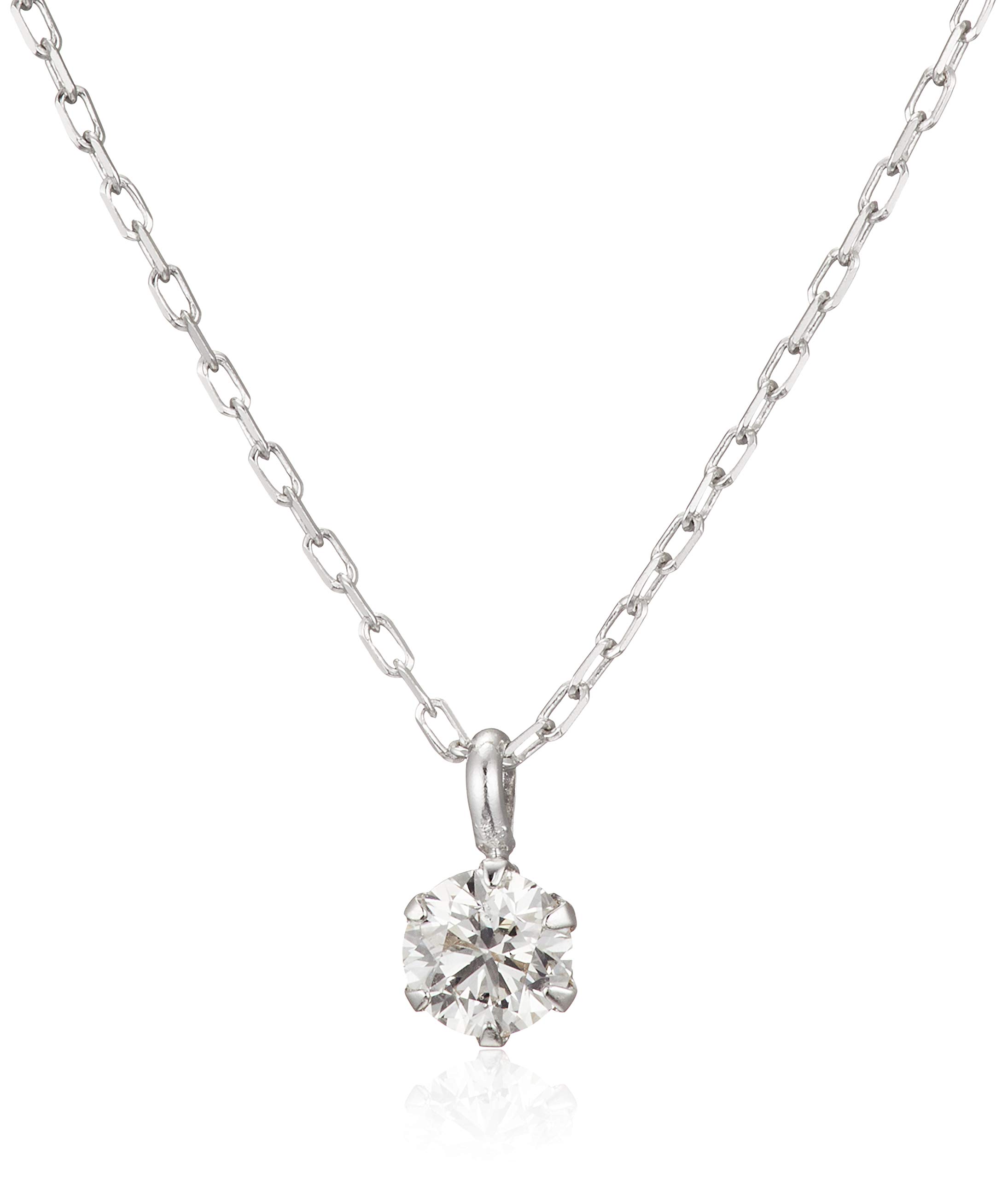 

18K White Gold Diamond Necklace DS20096WG [D-COLLECTION] D-COLLECTION 0.2ct