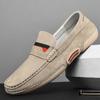 Men's Shoes Spring and Autumn Casual Shoes Fashion Handmade Driving Shoes Leather Shoes