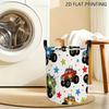 1pc, Dirty Clothes Basket with Colorful Star Print Pattern, Sturdy Handle, Suitable for Bedrooms, Living Rooms, Laundry Baskets, Baskets with Monster 