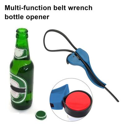 1/2 Pezzi Chiave a Cinghia Multifunzionale Chiave per Filtro Olio per Riparazione Auto con Cinghia in Gomma Regolabile Chiave a Cinghia per Idraulica Apribottiglie Strumenti
