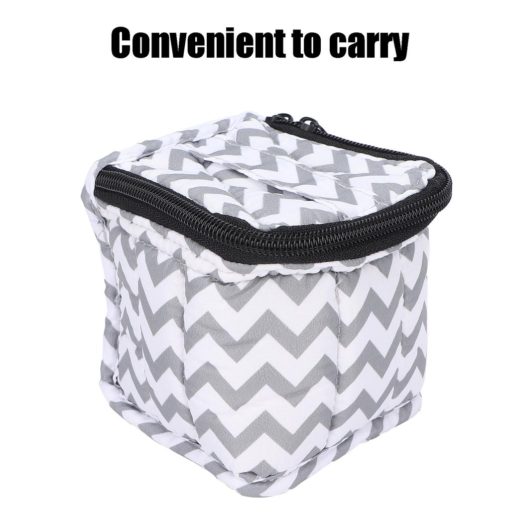 Nail Polish Carrying Case Nail Polish Storage Bag Organizer Holds 9 Bottles Manicure Tool