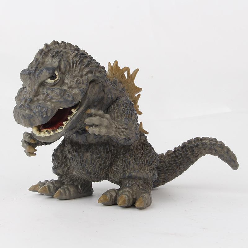 5pcs/set 5.5-7CM Anime Godzilla Action Figure Q-version Godzilla PVC Model Desktop Decoration Collectible Dolls Toys Kids Gift