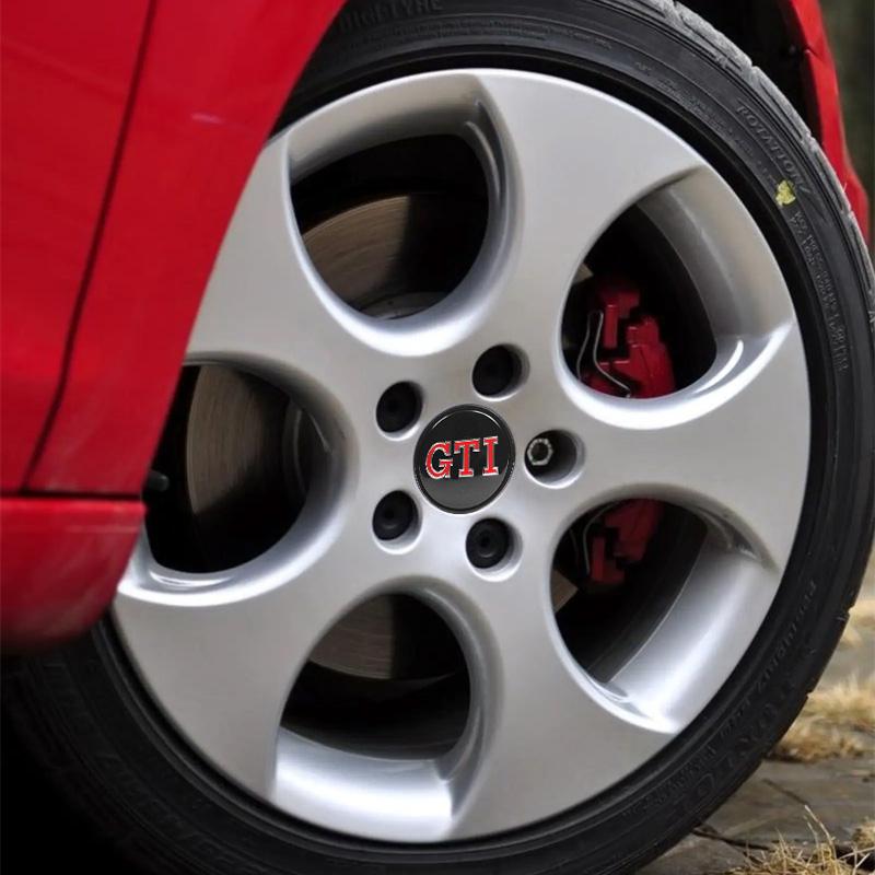DKRSE1 4pcs Volkswagen Wheel Center Hub Caps 56mm 65mm 70mm wheel cover for VW Golf 4 5 6 7 Passat B5 B6 B7 Touran CC Poloaccessories