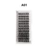 Natural Soft Self-Grafting Single-Cluster Segmented False Eyelashes Diy Eyelashes