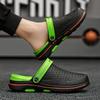Fashion Slides Beach Soft Walk Around Home Indoor Sabot Men's Shoe Hole House Male Slipper Low Price 2025 Fashion Eva Comfortable Trend