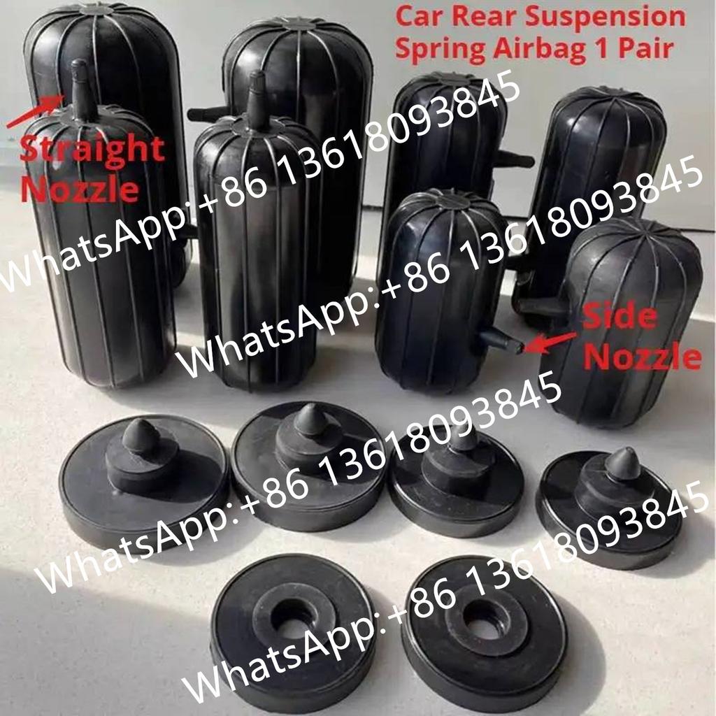 1Pair Car Rear Suspension Spring Airbag Noise Reduction for Sedan SUV Off-Road Vehicles Automobile Air Spring Shock Absorber