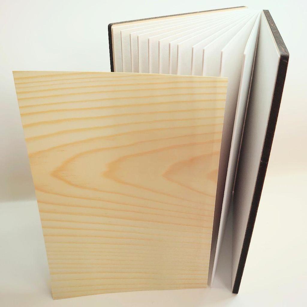 Used Goshuin Book Wooden Zodiac Design: Tatsu Name Can Be Ordered