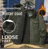 Men's Winter Lamb Wool Lined Casual Jacket - Warm, Middle-Aged Style, Plus Velvet Thickness