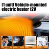Energy Efficient 12V Car Warmer Fan ABS High Temperature Resistant Shell Rapid Heating Tool Free Mounting For Most Vehicles All Season Use