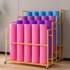 Yoga Mat & Fitness Equipment Storage Rack