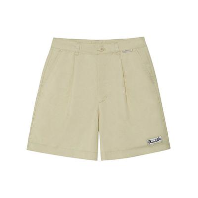 Li Ning X Disney Collaboration Dumbo Series Solid Color Loose Casual Shorts Women Shorts Khaki AKSR838-1