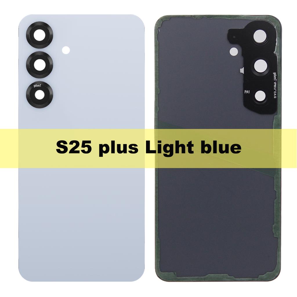 For Samsung Galaxy S25 S25 plus S931B S931B/DS S936 S936U Back Cover Repair Parts Door With Lens Back Glass Battery Cover