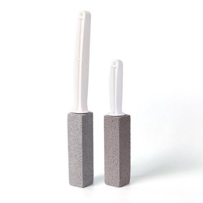 Natural Pumice Stone Toilet Brush - Efficient Cleaner for Crevices and Corners