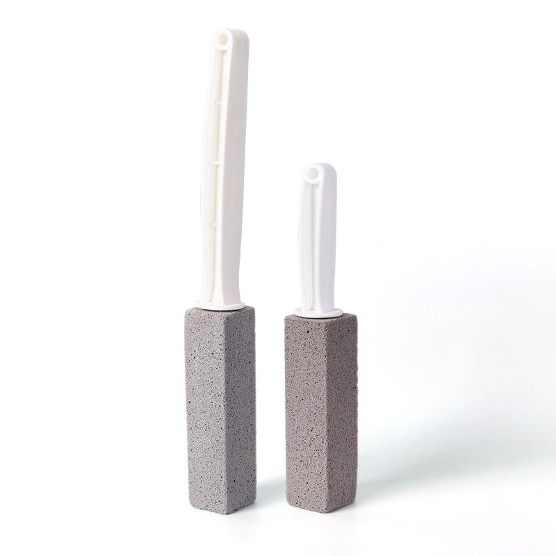 Natural Pumice Stone Toilet Brush - Efficient Cleaner for Crevices and Corners