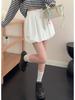 Korean Style Spring High-Waisted A-Line Slimming Midi Skirt for Women