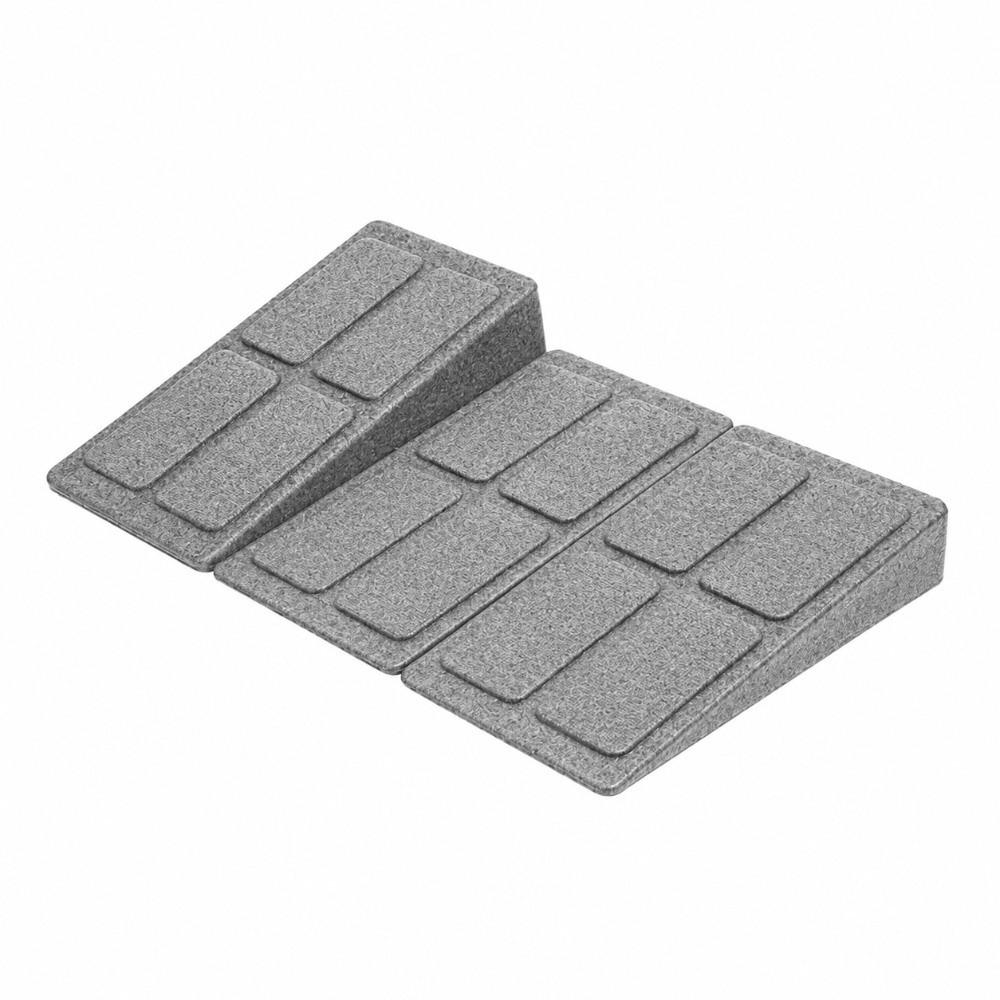 3PCS EPP Calf Stretcher Non-Slip Surface Incline Board Durable Workout Accessory Yoga Practice