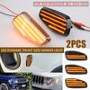 2Pcs LED Car Dynamic Turn Signal Light Side Marker Lamps Blinker Amber For Jeep Renegade BU 2014- OEM# 68256049AA 68256050AA