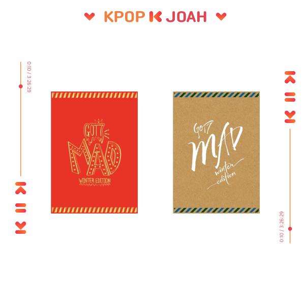 (HARRY / MERRY ver.) GOT7 [MAD WINTER EDITION] REPACKAGE ALBUM