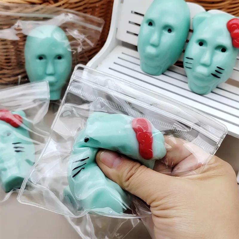 Creative Kneading Relax Decompress Desktop Decorations Soft Slow Rebound Decompression Ornaments Banana Pinch Handicraft