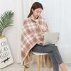 Lilyan 4-Way Blanket, Large Thick, Warm, Lightweight, Stylish Flannel Half Blanket for Winter, Cold Protection, Anti-Static, Moisture-Wicking, Heat-Ge
