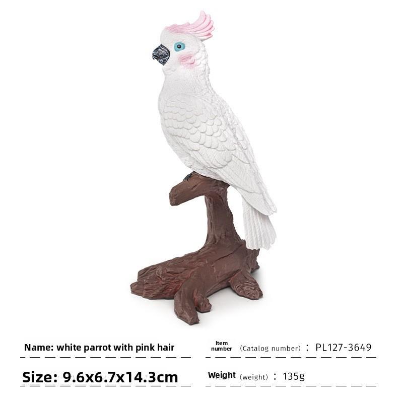 Realistic Bird Model Pvc Owls Eagles Parrots And Woodpeckers For Childrens Educational Decor
