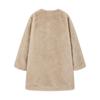 ELLE KIDS Girl's Faux Mink Fur Winter Coat