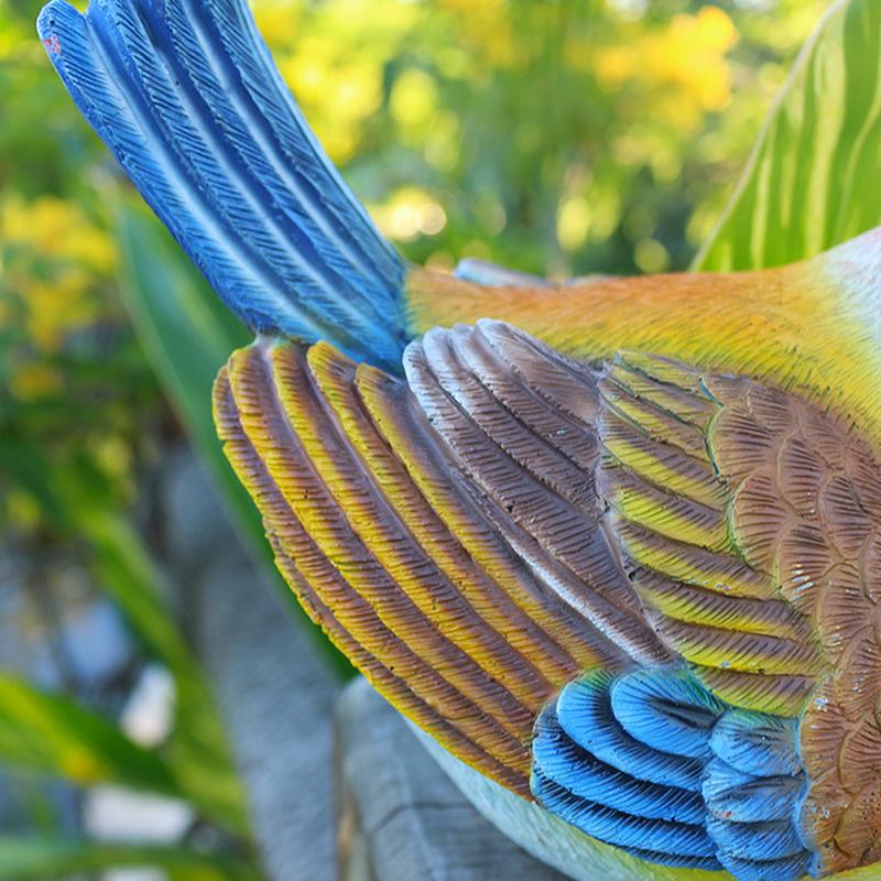 Cartoon-Simulation Vogeldekoration Außenbereich Garten Hof Landschaftsverzierung