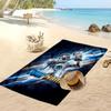 Lionel Messi Personalisierter Bedruckter Strandtuch Fußball Logo Unterstützung Benutzerdefinierter Name Text Saugfähiges Handtuch Für Sport Reisen Besonderes Geschenk