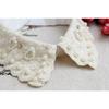 Ladies Women Adult Detachable Shirt Fake Collar Vintage lace pearl False Collar Blouse Neckwear Clothing Accessories