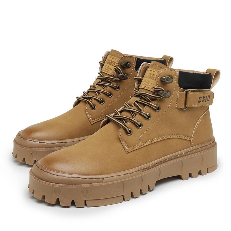 FashionMens Winter Boots Lace Up Fashion Chelsea Boots for Men Shoes Ouotdoor Fashion Men Boots Zapatos Hombre