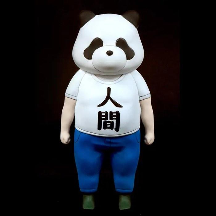 Bellfine Evil God Dropkick Panda Human 150mm Scale Model Kit B5-003N Unpainted