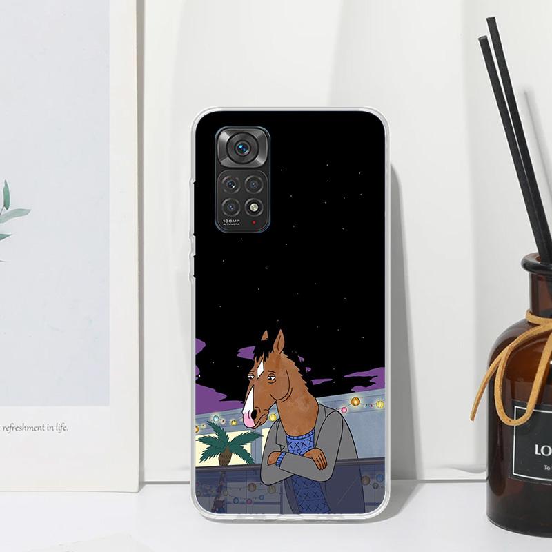 Cartoon B-BoJack Horsemans Phone Case For Xiaomi Redmi Note 15 13 14S 14 Pro Plus 12S 11S 10S 12 11E 10 11T Art Fundas Back Cove