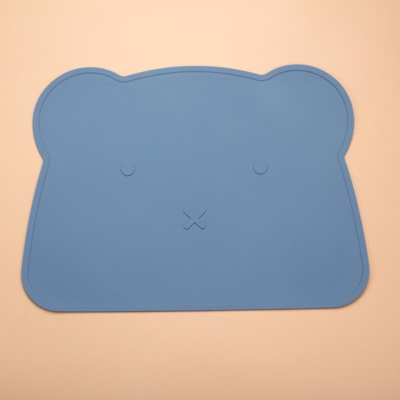 Silicone Bear Suction Bowl: Drop-proof Tableware for Infants