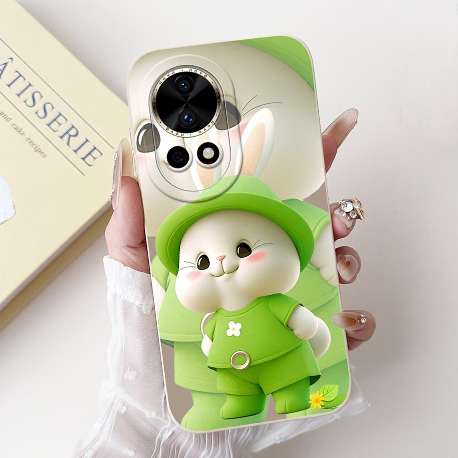 For Huawei Nova 13 Case Nova12 BLK-AL00 Stylish Candy Painted Cover Soft Silicone Phone Case For Huawei Nova 12 Nova13 Pro Shell