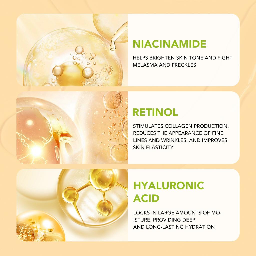 Retinol Serum Care For Aging For Dark Circles And Puffiness Dark Circles Skin Care Eye Bag Care Serum Bag Reduction Care Men Women 30ml