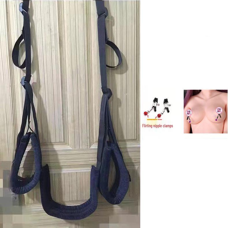 Leather Plush Door Cushion Swing - Adult Fun Alternative Toy