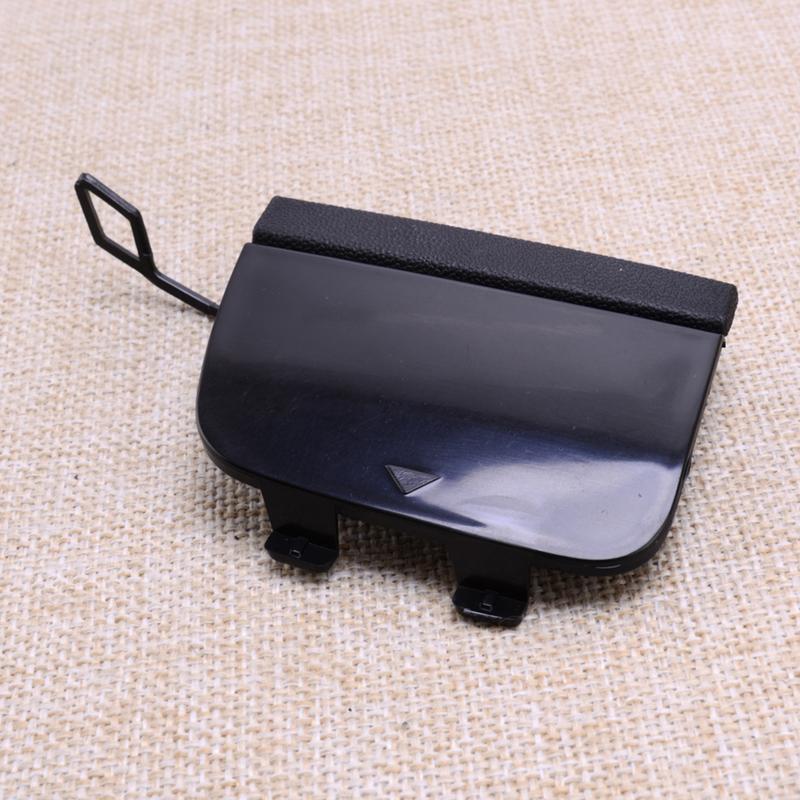 1568850722 Front Bumper Tow Hook Cover Cap Fit For Mercedes Benz X156 GLA200 GLA250 2015-2017 Black Plastic