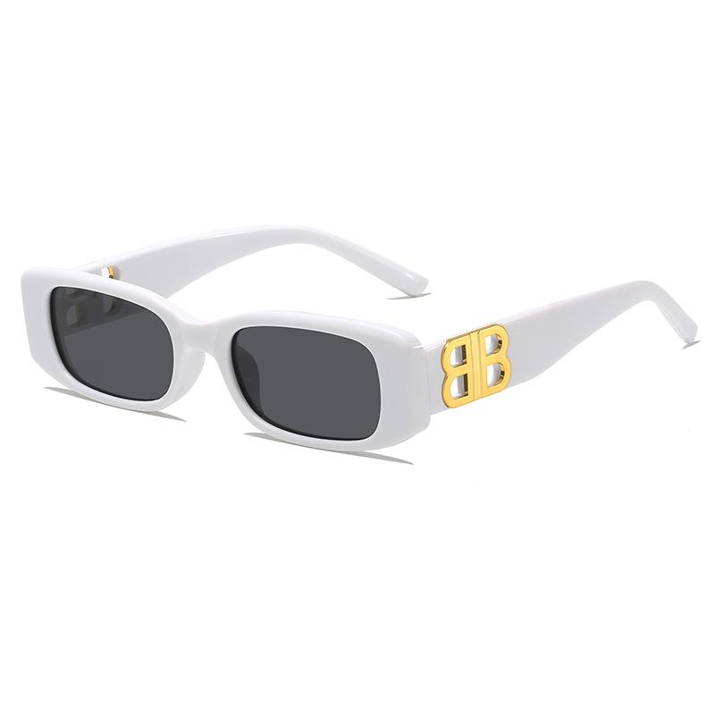 Women'S Square Sunglasses, Small Frame Sunglasses, Men'S Personalized High-End Glasses