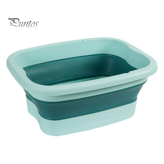 

Складной умывальник, пластиковый портативный бассейн, ванна для ног, кухонный умывальник для фруктов и овощей, ванна для ног, ванна для кемпинга, прачечная, автомобильная мойка зелёный