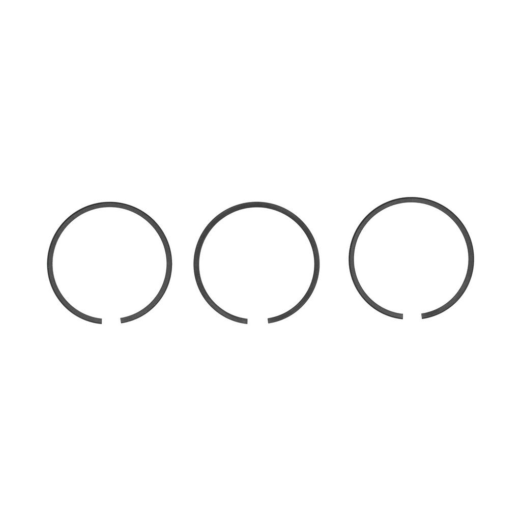 3Pcs Air Compressor Piston Ring 42mm Metal 3P Accessory Replacement Part Set Kit for OTS